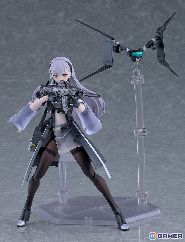 「ドルフロ2」のトロロ眼球可動ギミックを搭載してfigmaに登場！アサルトライフル（遊星）やドローンといったオプションパーツも充実の画像