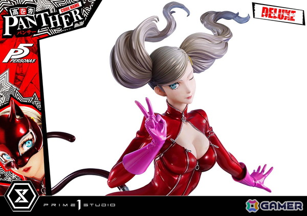 「ペルソナ5」高巻杏（パンサー）が1/4スケールのボリュームで立体化！抜群のルックスとしなやかなプロポーションをキャットスーツと共に再現の画像12