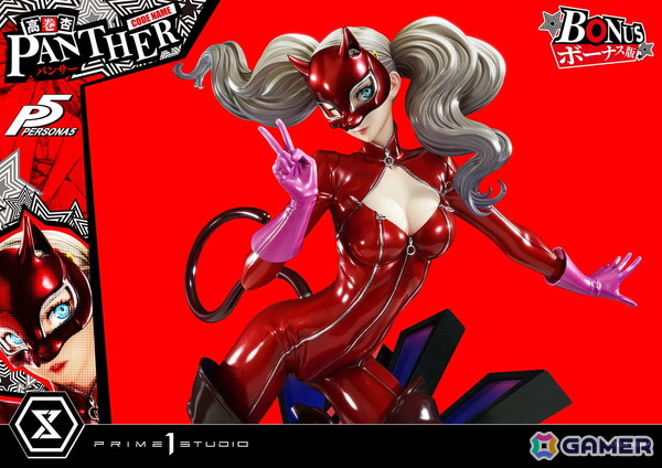 「ペルソナ5」高巻杏（パンサー）が1/4スケールのボリュームで立体化！抜群のルックスとしなやかなプロポーションをキャットスーツと共に再現の画像15