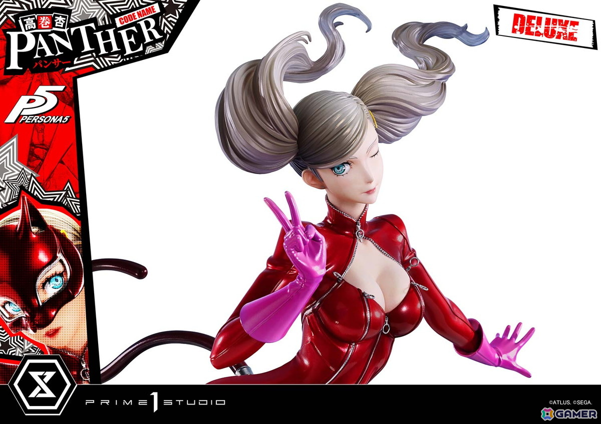 「ペルソナ5」高巻杏（パンサー）が1/4スケールのボリュームで立体化！抜群のルックスとしなやかなプロポーションをキャットスーツと共に再現の画像