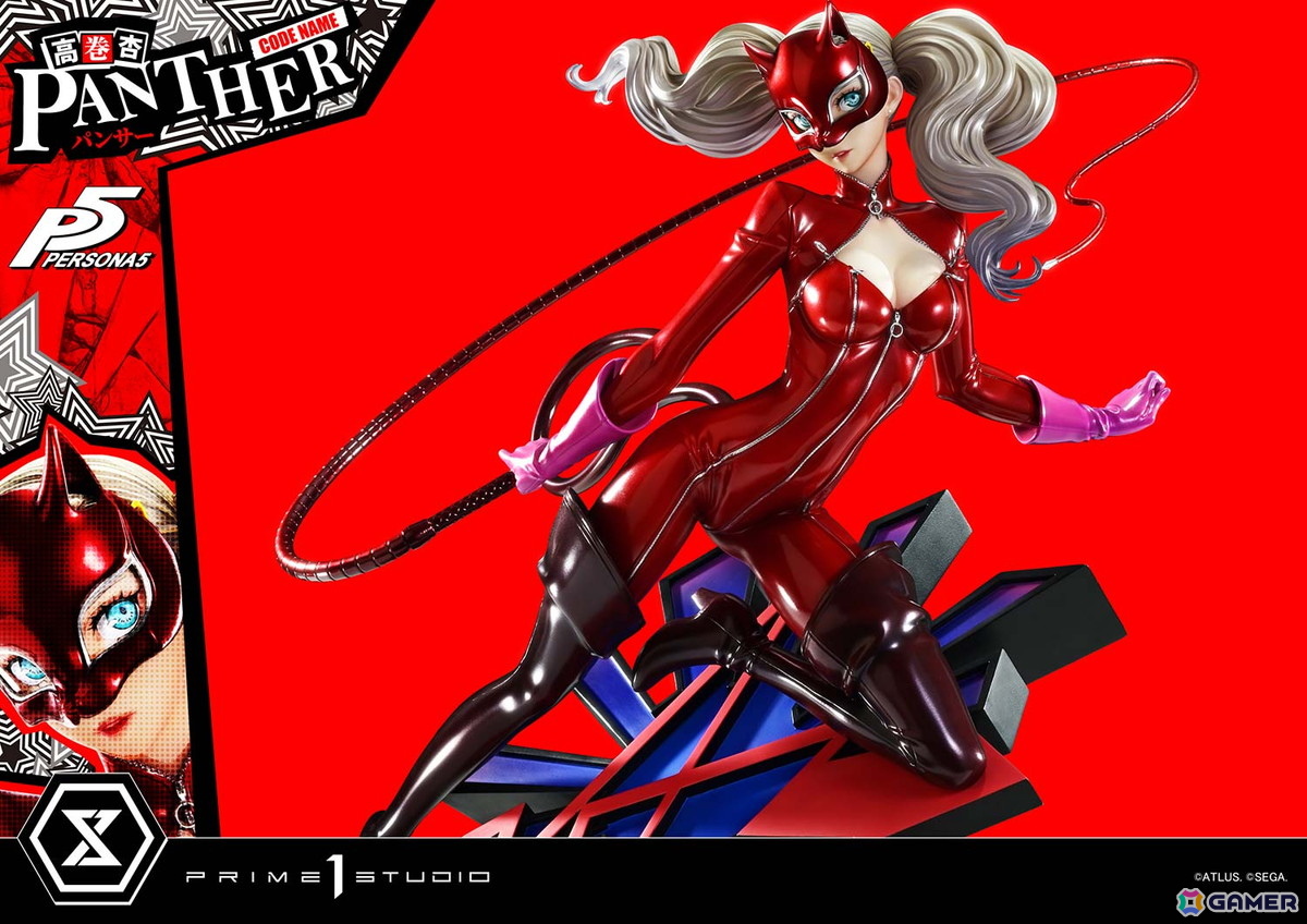 「ペルソナ5」高巻杏（パンサー）が1/4スケールのボリュームで立体化！抜群のルックスとしなやかなプロポーションをキャットスーツと共に再現の画像
