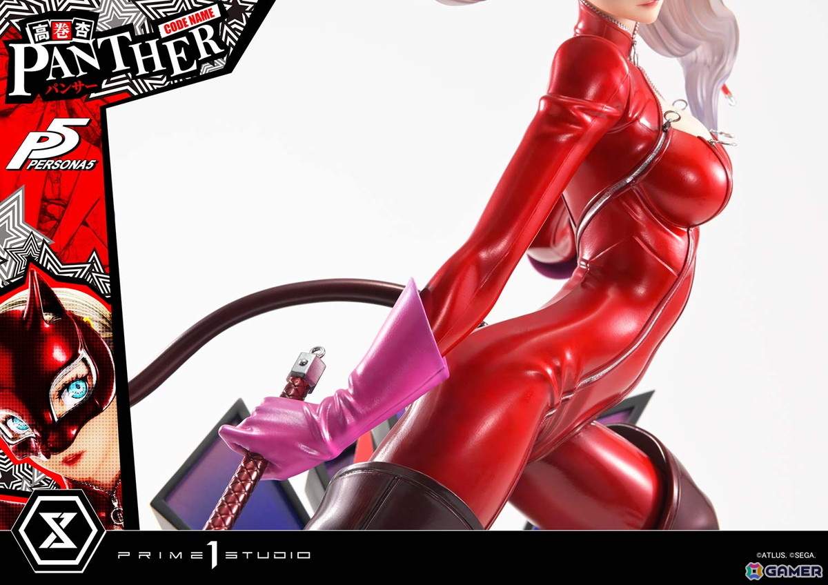 「ペルソナ5」高巻杏（パンサー）が1/4スケールのボリュームで立体化！抜群のルックスとしなやかなプロポーションをキャットスーツと共に再現の画像