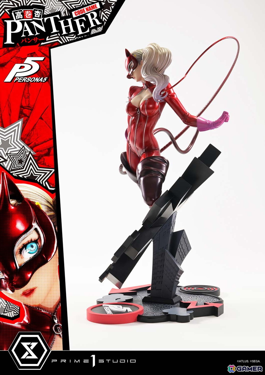 「ペルソナ5」高巻杏（パンサー）が1/4スケールのボリュームで立体化！抜群のルックスとしなやかなプロポーションをキャットスーツと共に再現の画像