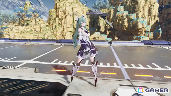 「PSO2 ニュージェネシス」優雅なゴシック調のベアトップドレスなどを収録したACスクラッチ「ゴシックエレガンス」が配信！の画像