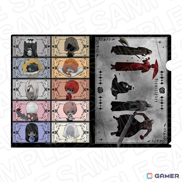 「文字化化」Switch発売記念CAFEの事後通販がスタート！バラを手にした這いばい男たちのインスタントフォト風ブロマイドなどがラインナップの画像9