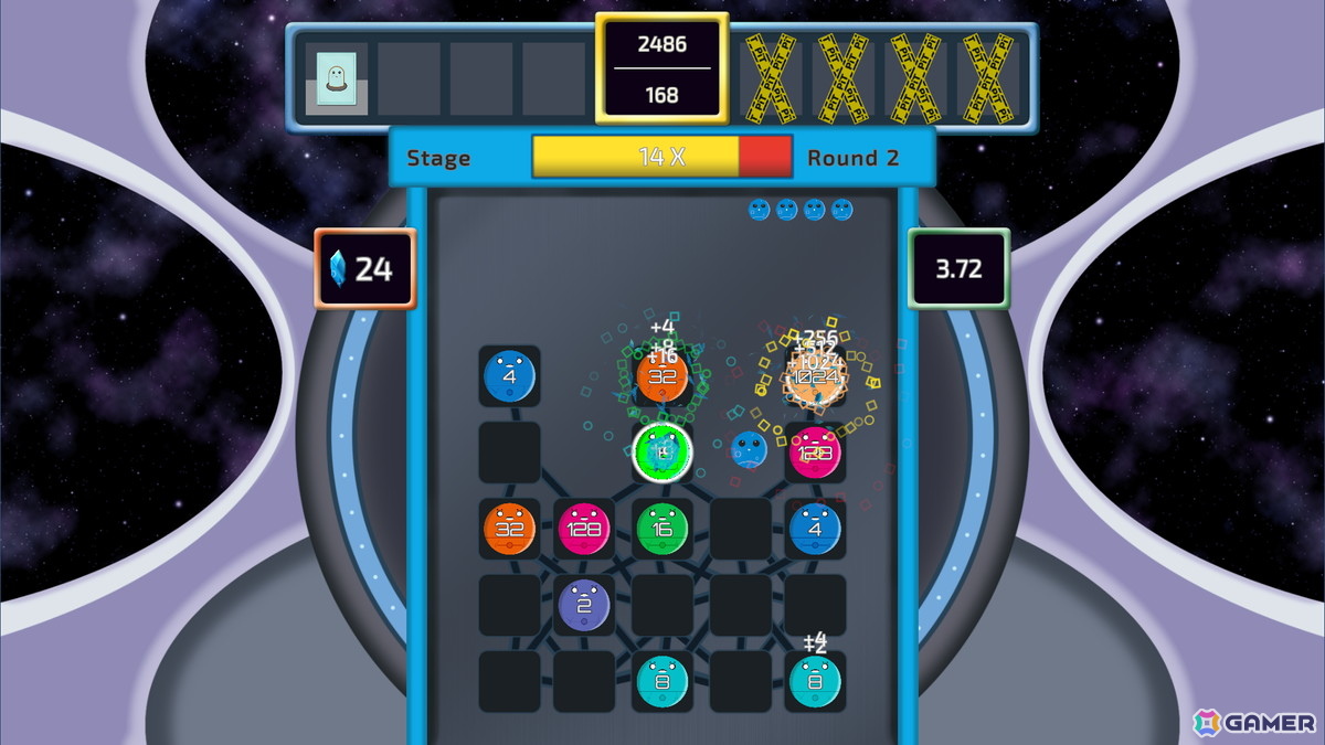 物理パズルローグライク「Node Pit」のSteamストアページが公開！ピンボール風の物理挙動と奥深いビルド構築が楽しめるの画像