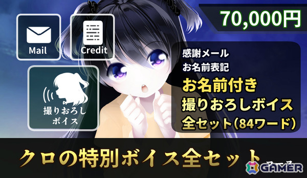 「最悪なる災厄人間に捧ぐ」のSteam移植支援クラファンが300％を達成！ネクストゴール達成で新規ボイスドラマを支援者全員に配布の画像4