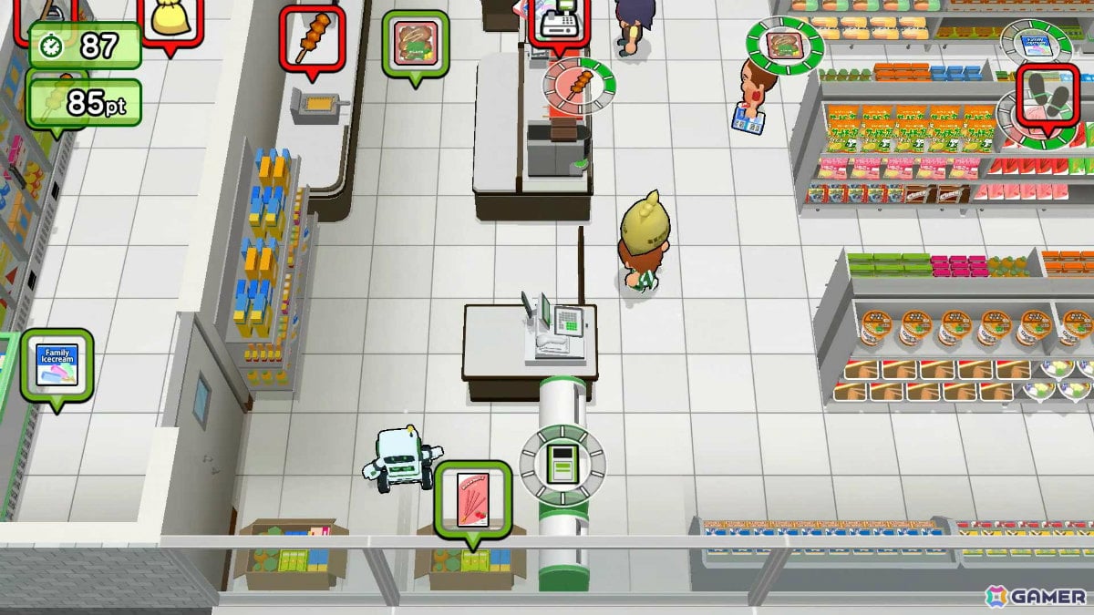コンビニ業務を一人で回すドタバタアクション「ワンオペ！コンビニ」が配信！レジに品出し、フライヤー調理まで次から次へと発生する仕事をさばこうの画像7