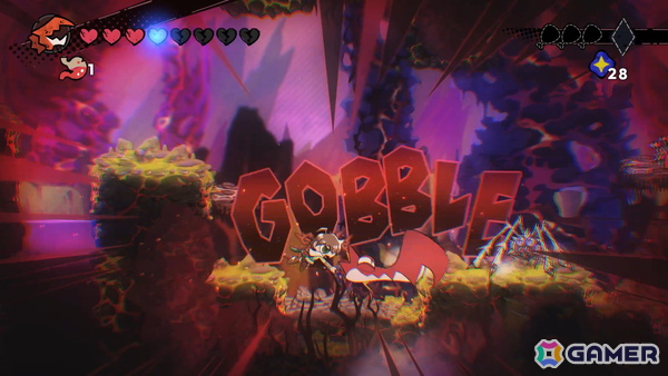 2D横スクロールアクション「GOBBLE」の基本的なゲームの流れやキャラ情報を紹介！一撃必殺の強烈アクション「カウンター捕食」もの画像2