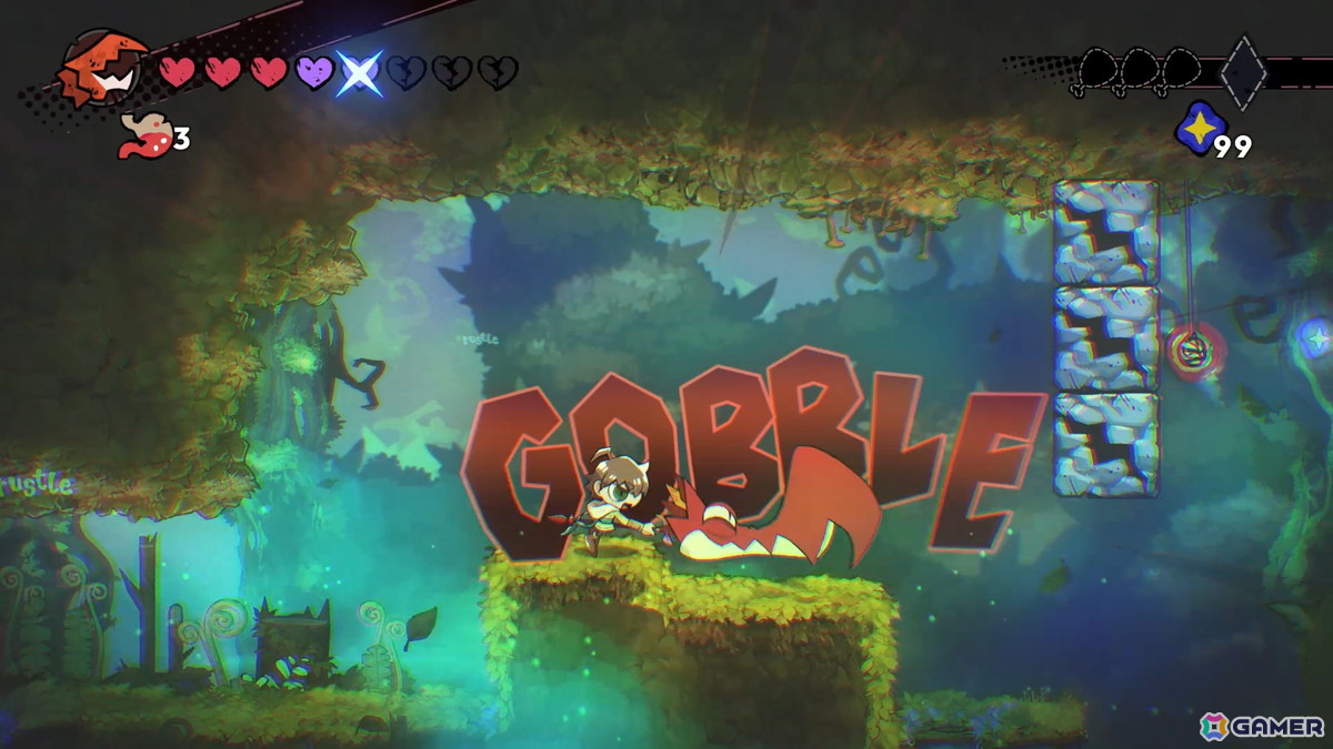 2D横スクロールアクション「GOBBLE」の基本的なゲームの流れやキャラ情報を紹介！一撃必殺の強烈アクション「カウンター捕食」もの画像23