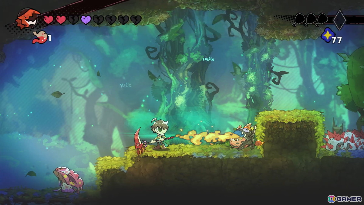 2D横スクロールアクション「GOBBLE」の基本的なゲームの流れやキャラ情報を紹介！一撃必殺の強烈アクション「カウンター捕食」もの画像41