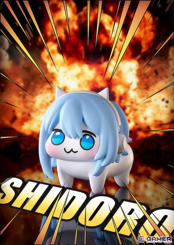 「勝利の女神：NIKKE」謎の存在（？）として愛される「SHIDORO」がソフトビニール製フィギュアとなって登場！貯金箱としても活用できるの画像3
