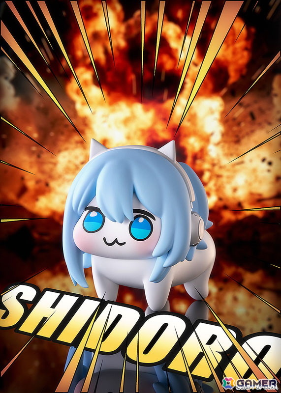 「勝利の女神：NIKKE」謎の存在（？）として愛される「SHIDORO」がソフトビニール製フィギュアとなって登場！貯金箱としても活用できるの画像