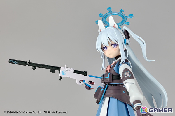 「ブルアカ」RABBIT小隊の小隊長・ミヤコがアクションフィギュアで登場！彼女の象徴ともいえる固有武器・RABBIT-31式短機関銃もの画像12