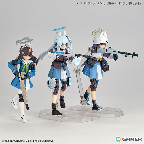 「ブルアカ」RABBIT小隊の小隊長・ミヤコがアクションフィギュアで登場！彼女の象徴ともいえる固有武器・RABBIT-31式短機関銃もの画像15