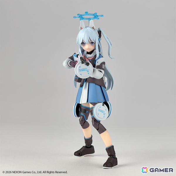 「ブルアカ」RABBIT小隊の小隊長・ミヤコがアクションフィギュアで登場！彼女の象徴ともいえる固有武器・RABBIT-31式短機関銃もの画像2