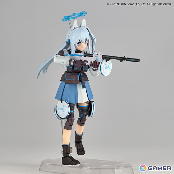 「ブルアカ」RABBIT小隊の小隊長・ミヤコがアクションフィギュアで登場！彼女の象徴ともいえる固有武器・RABBIT-31式短機関銃もの画像3
