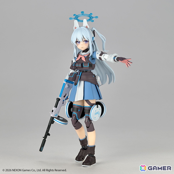 「ブルアカ」RABBIT小隊の小隊長・ミヤコがアクションフィギュアで登場！彼女の象徴ともいえる固有武器・RABBIT-31式短機関銃もの画像5