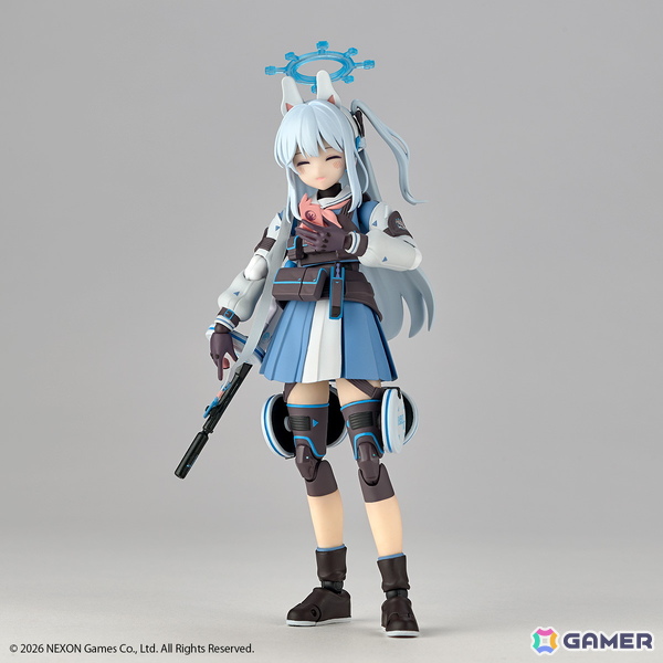 「ブルアカ」RABBIT小隊の小隊長・ミヤコがアクションフィギュアで登場！彼女の象徴ともいえる固有武器・RABBIT-31式短機関銃もの画像6