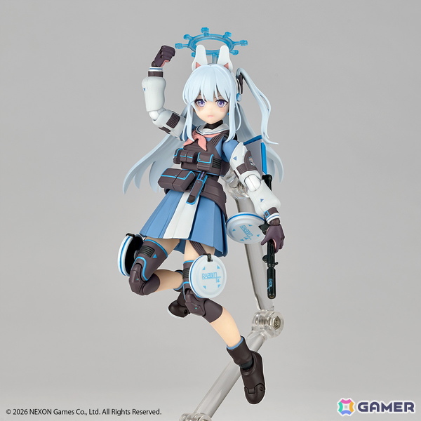 「ブルアカ」RABBIT小隊の小隊長・ミヤコがアクションフィギュアで登場！彼女の象徴ともいえる固有武器・RABBIT-31式短機関銃もの画像9