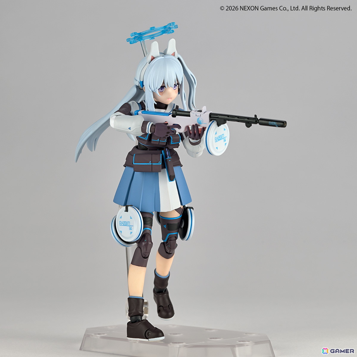 「ブルアカ」RABBIT小隊の小隊長・ミヤコがアクションフィギュアで登場！彼女の象徴ともいえる固有武器・RABBIT-31式短機関銃もの画像