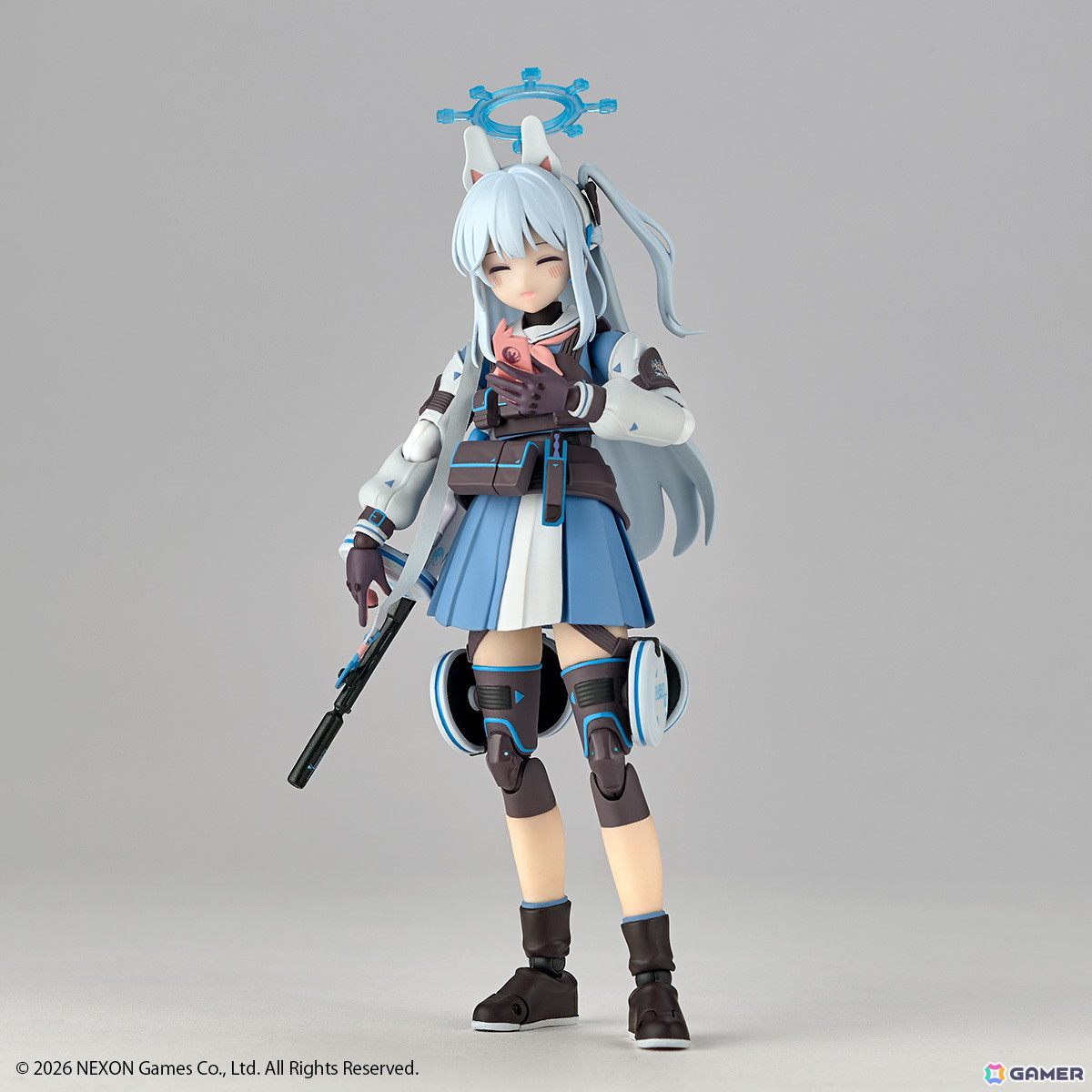 「ブルアカ」RABBIT小隊の小隊長・ミヤコがアクションフィギュアで登場！彼女の象徴ともいえる固有武器・RABBIT-31式短機関銃もの画像