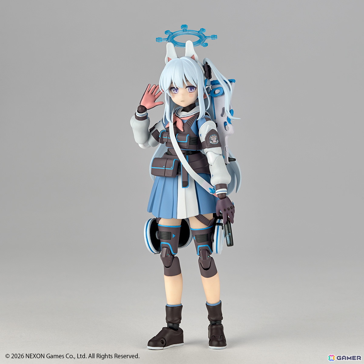 「ブルアカ」RABBIT小隊の小隊長・ミヤコがアクションフィギュアで登場！彼女の象徴ともいえる固有武器・RABBIT-31式短機関銃もの画像