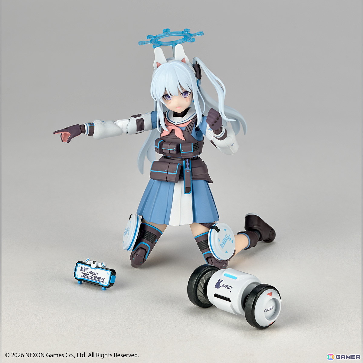 「ブルアカ」RABBIT小隊の小隊長・ミヤコがアクションフィギュアで登場！彼女の象徴ともいえる固有武器・RABBIT-31式短機関銃もの画像