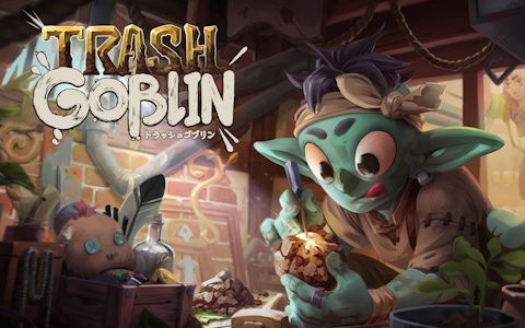 ほのぼのショップ経営ゲーム「トラッシュゴブリン」が発売！ガラクタを発掘して1,000通り以上のアイテムを販売できる
