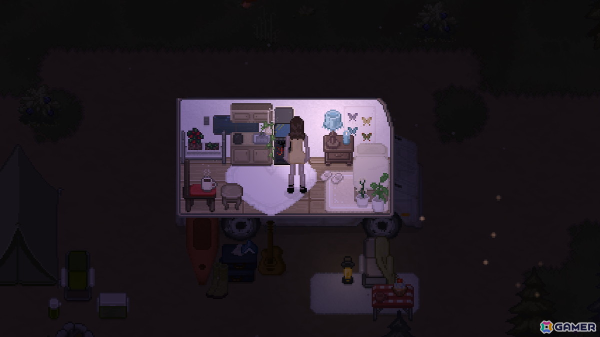 バンを拠点に旅するコージー・ポストアポカリプスサバイバル「In the Van」のSteamストアページがオープン！の画像