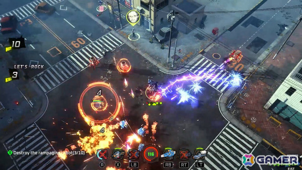韓国の元漫画家によるトップダウン・メカシューティング「Oh! Robot」Steam早期アクセスが2026年後半より開始！の画像