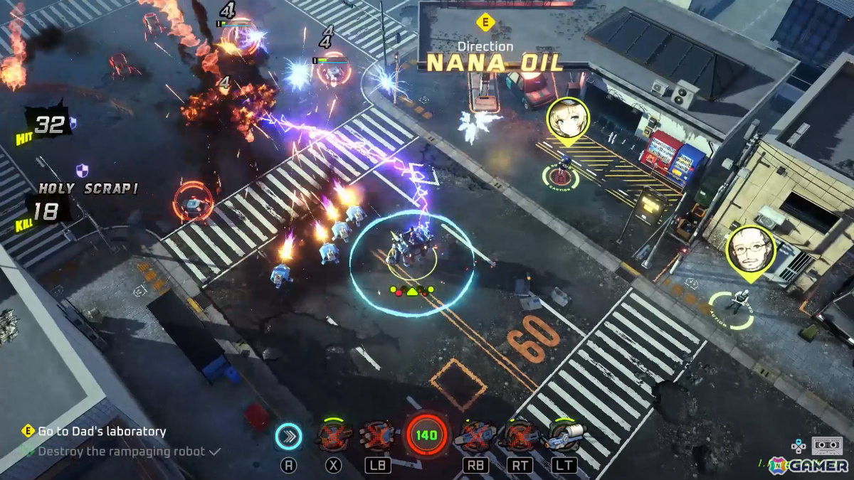 韓国の元漫画家によるトップダウン・メカシューティング「Oh! Robot」Steam早期アクセスが2026年後半より開始！の画像10
