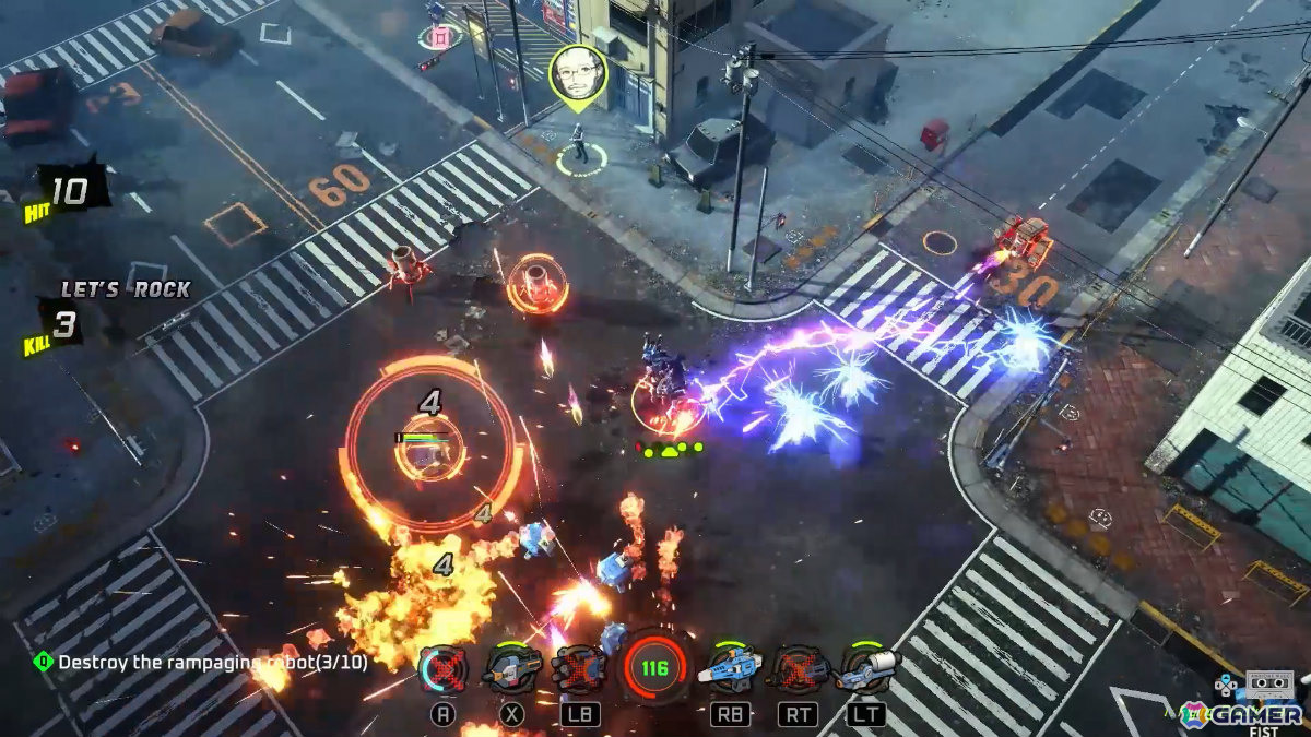 韓国の元漫画家によるトップダウン・メカシューティング「Oh! Robot」Steam早期アクセスが2026年後半より開始！の画像7