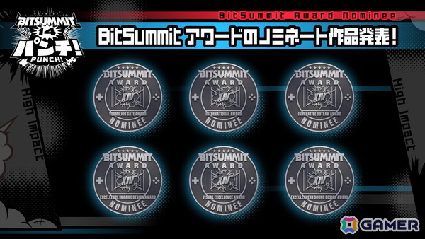インディーゲームイベント「BitSummit PUNCH」のアワードノミネート作品が発表！ステージイベント第2弾も公開の画像1