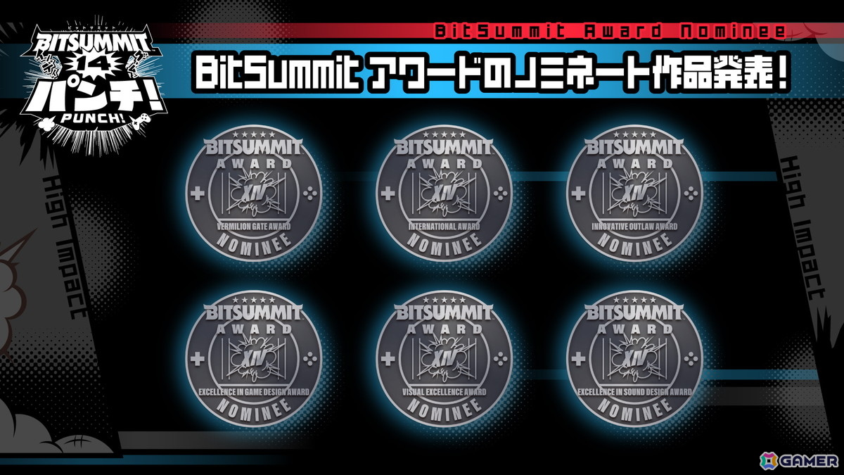 インディーゲームイベント「BitSummit PUNCH」のアワードノミネート作品が発表！ステージイベント第2弾も公開の画像