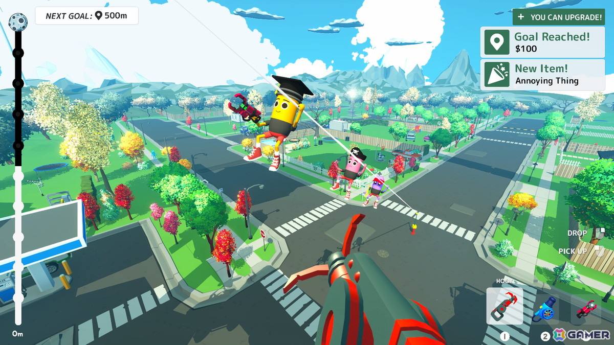 協力型プラットフォームアクション「絶対安全ムーンプロジェクト」が2026年にSteamで配信！ありとあらゆるものを使って月まで届く塔を作り上げようの画像4