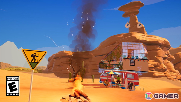 キャンピングカー・アドベンチャー「アウトバウンド」のPS5/Switch 2/Switch版が配信！旅の魅力を一望できるトレーラーも公開の画像2