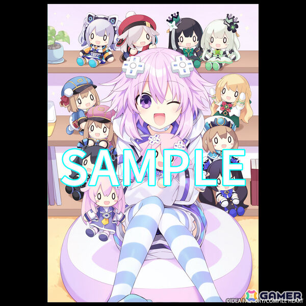 超新時空ゲイム ネプテューヌ∞」つなこ氏描き下ろしの店舗特典