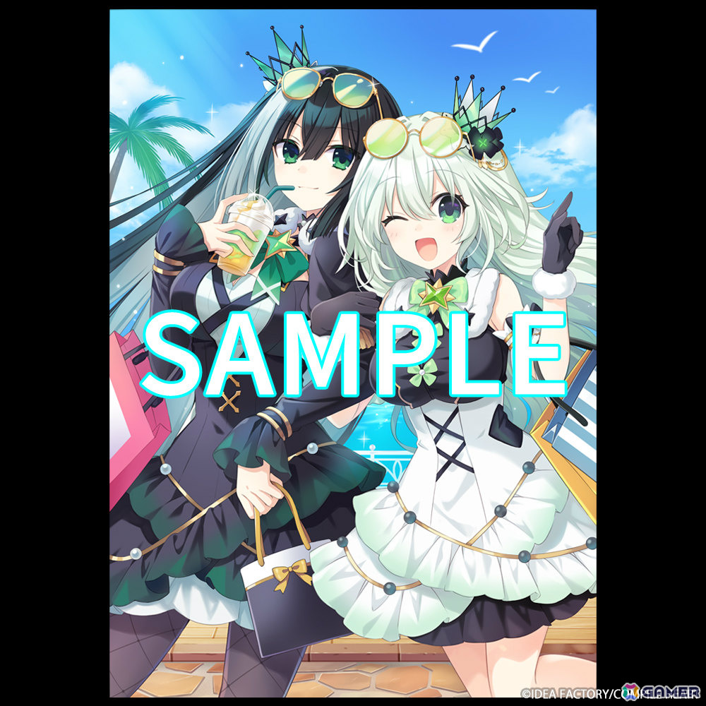 超新時空ゲイム ネプテューヌ∞」つなこ氏描き下ろしの店舗特典