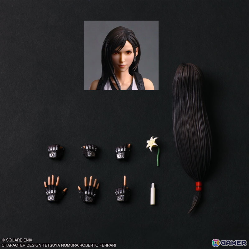 FFVII リバース」よりPLAY ARTS真 フィギュア「ティファ・ロックハート