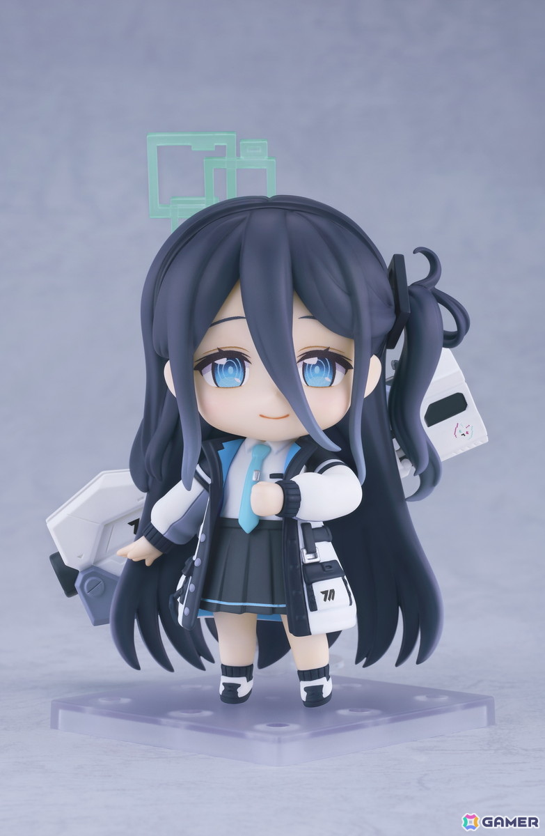 「ブルアカ」ゲーム開発部のアリスがねんどろいど化！彼女の代名詞ともいえる巨大な武器「レールガン（光の剣：スーパーノヴァ）」なども付属の画像