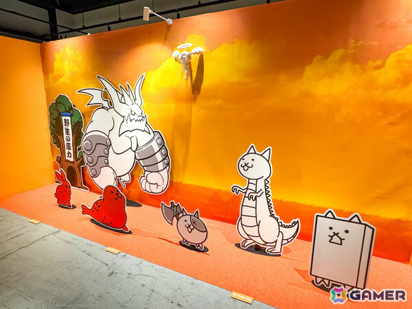 「みんなで出撃！にゃんこ大戦争展」横浜会場のレポートが公開！存在感のあるにゃんこ城など“見る”だけでなく“入り込む”体験を楽しめるの画像4