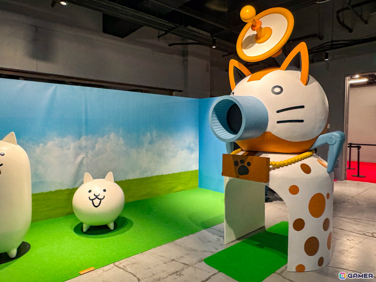 「みんなで出撃！にゃんこ大戦争展」横浜会場のレポートが公開！存在感のあるにゃんこ城など“見る”だけでなく“入り込む”体験を楽しめるの画像