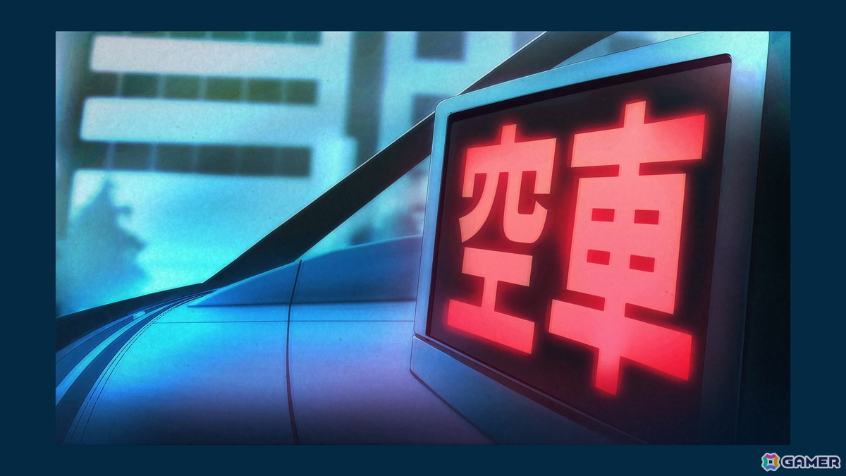 本編のMETA TAXIを思わせるシーンも（開発中のものになります）