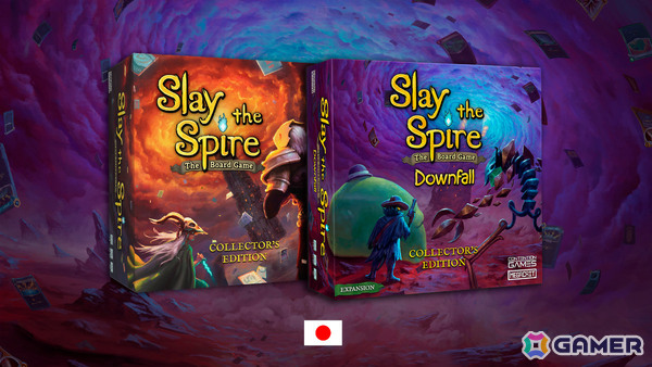 「Slay the Spire」ボードゲーム拡張版「Downfall」の日本語版出版を目指すクラファンが実施中！開始3分で目標金額の500万円を達成の画像1