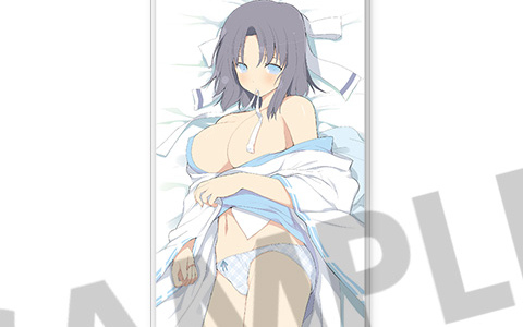「閃乱カグラ」抱き枕カバー用の描き下ろしイラストを使ったアクスタ第2弾がホビーストック限定で登場！予約受付も開始