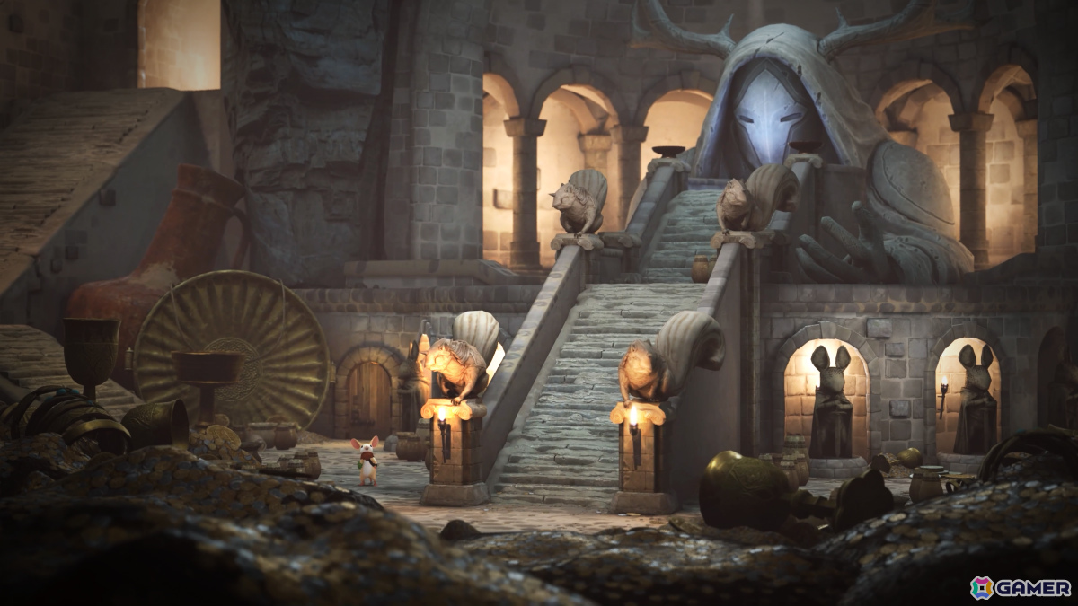 若きネズミの少女が繰り広げるファンタジーADV「Moss: The Forgotten Relic」が2026年夏に発売！の画像4