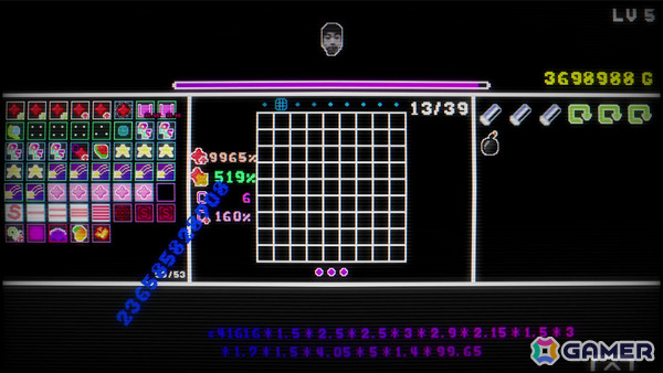開発者自身がラスボスとなる異色のローグライクパズル「Kill The Nova」体験版が配信!圧倒的な“掛け算”によるインフレしたスコアを叩き出せの画像