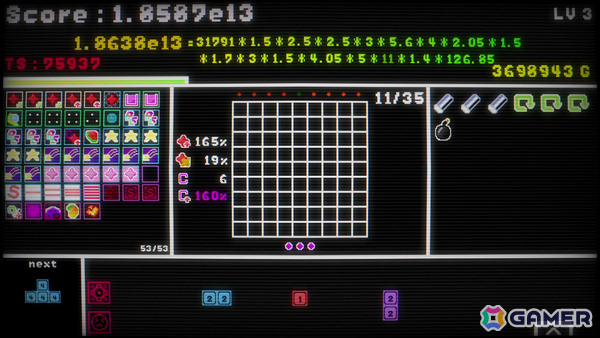 開発者自身がラスボスとなる異色のローグライクパズル「Kill The Nova」体験版が配信!圧倒的な“掛け算”によるインフレしたスコアを叩き出せの画像