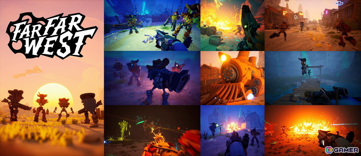 ロボット西部劇アクション「Far Far West」が発売2週間弱で売上100万本を突破!の画像